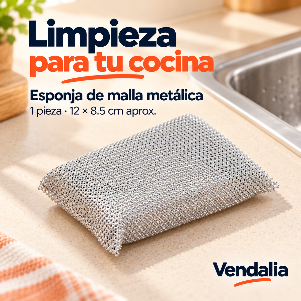 Limpieza para tu cocina · presentación Vendalia · SKU 53280