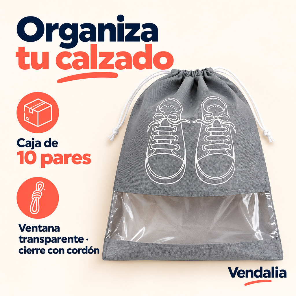 Organiza tu calzado · presentación Vendalia · SKU 53309