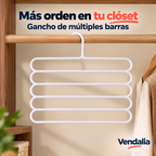 Gancho Organizador Multiusos para Ropa · Portada Vendalia · SKU 53321