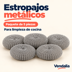 Estropajos metálicos · presentación Vendalia · SKU 53412