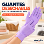 GUANTES DESECHABLES · presentación Vendalia · SKU 53541