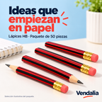 Vendalia — 53553 — presentación del producto — muestra de producto; presentación de venta: paquete de 50 piezas