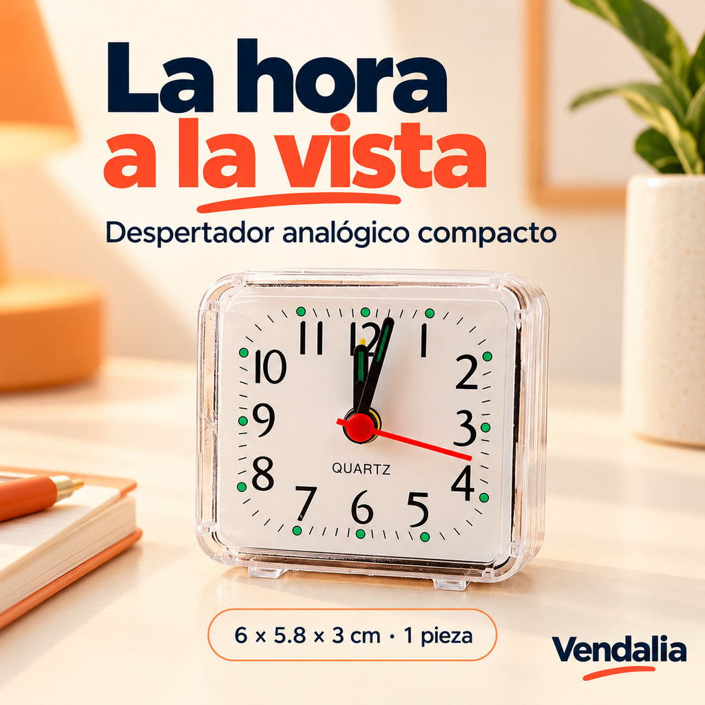 La hora a la vista · presentación Vendalia · SKU 53557