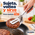 Pinza Espátula 2 en 1 de Acero Inoxidable — portada Vendalia.