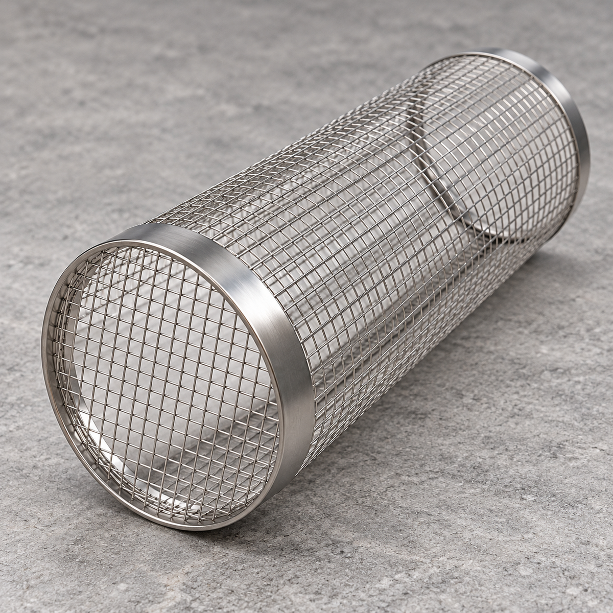 Canasta Cilíndrica para Asar — vista de detalle.