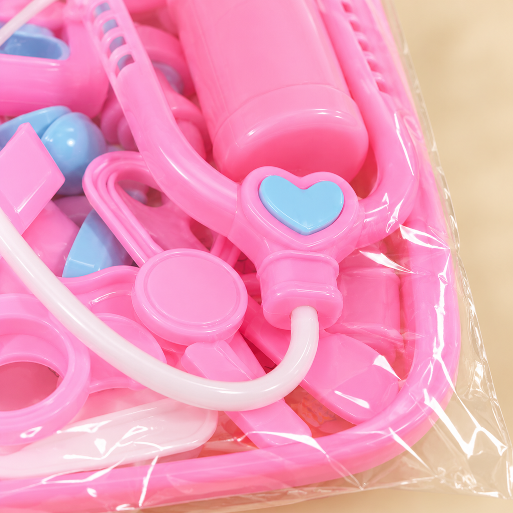 Detalle: Set de doctor infantil con accesorios