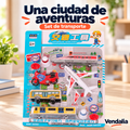 Set de transporte multicolor en su presentación completa — Vendalia