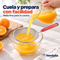 Colador de Acero Inoxidable con Mango Plástico — portada Vendalia.