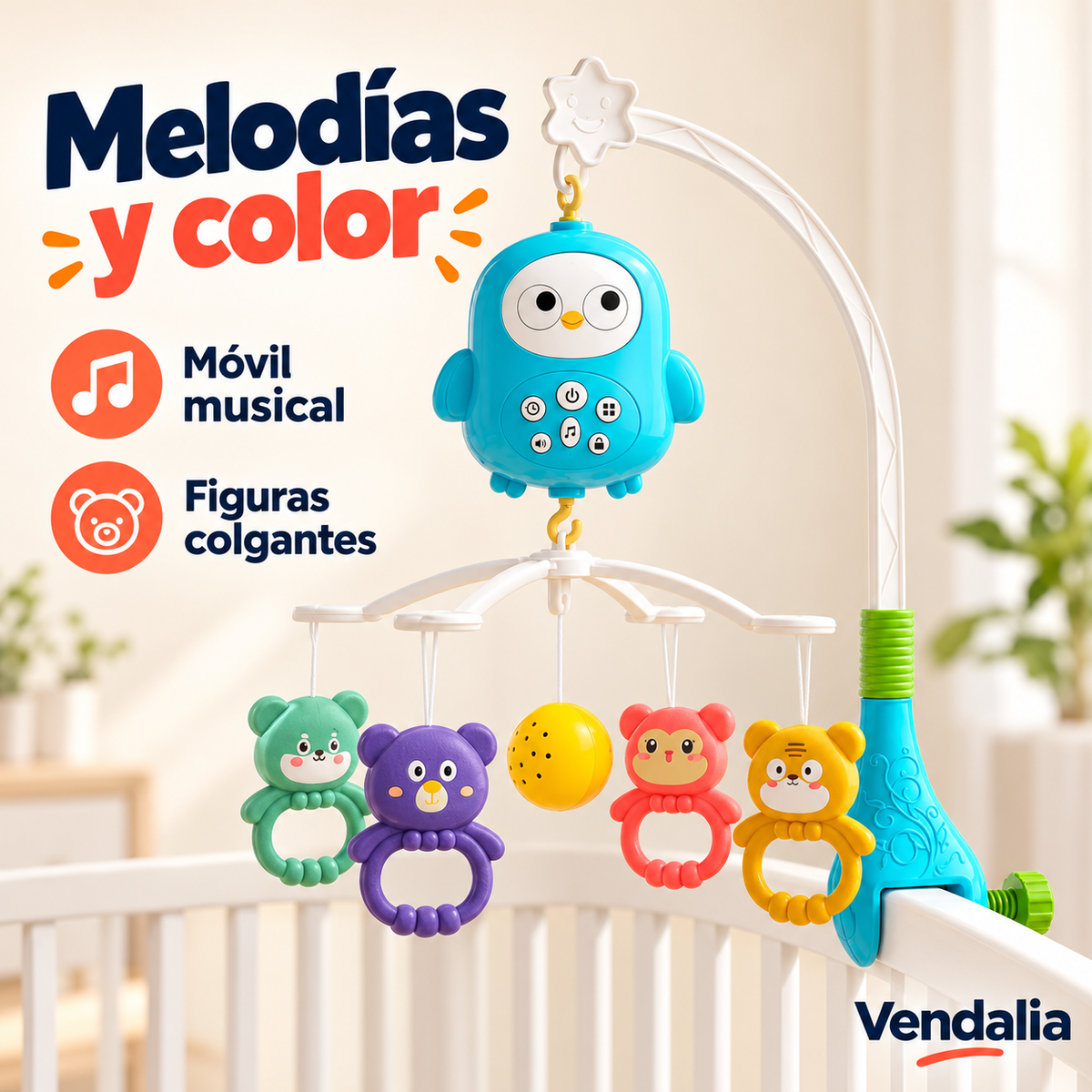 Melodías y color · presentación Vendalia · SKU 53721