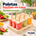 Molde beige de nueve paletas. Portada Vendalia.