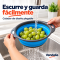 Colador Escurridor Plegable de Silicona — portada Vendalia.