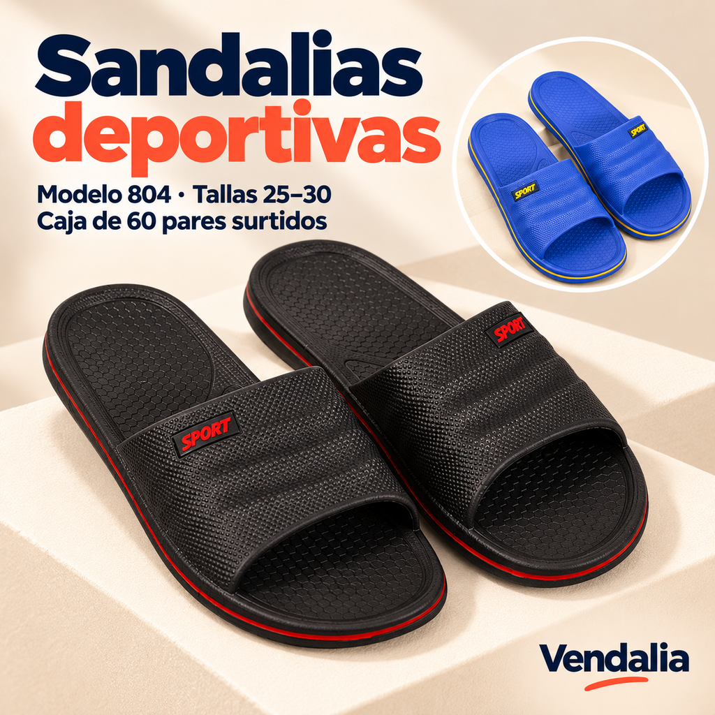 Sandalias deportivas · presentación Vendalia · SKU 53804
