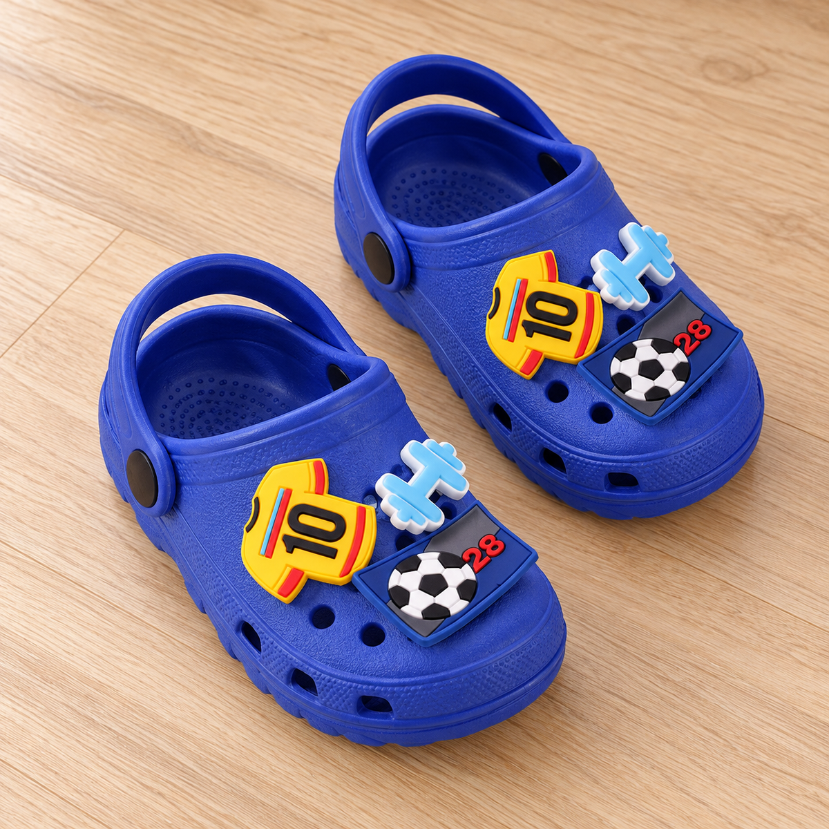 Clogs infantiles con dijes · vista de detalle · SKU 53813