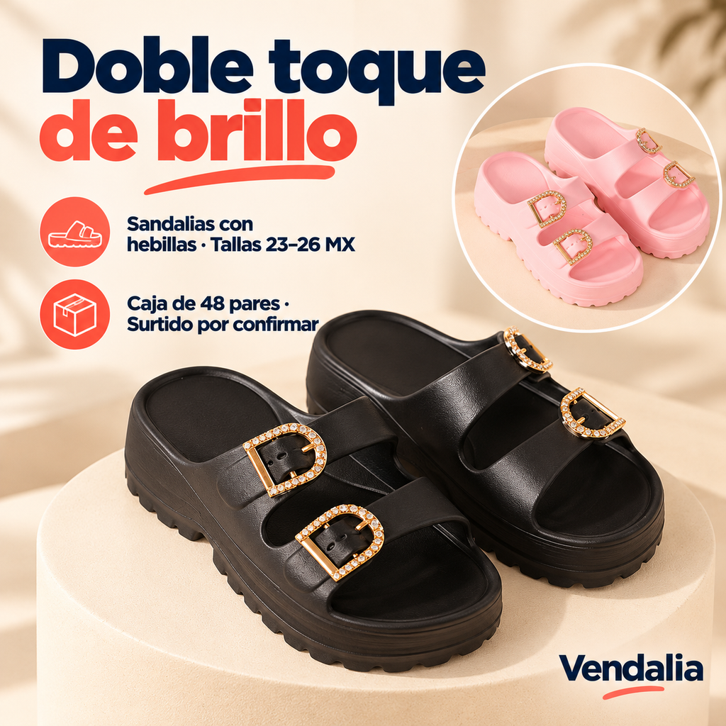 Doble toque de brillo · presentación Vendalia · SKU 53873