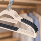 Ganchos Antideslizantes para Ropa · Paquete de 10 piezas · Detalle · SKU 53918