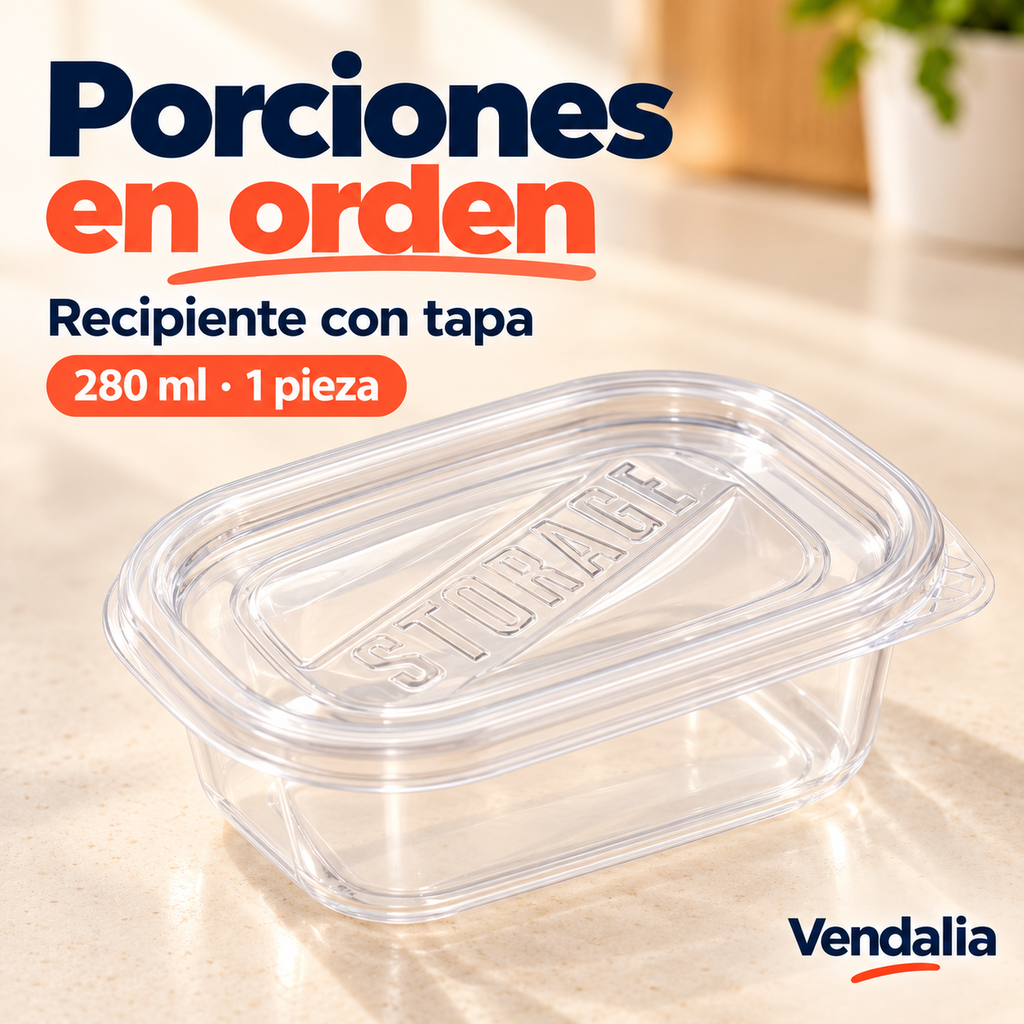 Porciones en orden · presentación Vendalia · SKU 54016