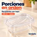 Porciones en orden · presentación Vendalia · SKU 54016