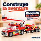 Construye la aventura · presentación Vendalia · SKU 54033