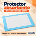 Protector absorbente · presentación Vendalia · SKU 54054