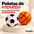 Pelotas de espuma · presentación Vendalia · SKU 54059