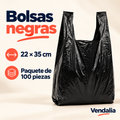 Bolsas negras · presentación Vendalia · SKU 54081