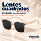 Lentes cuadrados · presentación Vendalia · SKU 54120