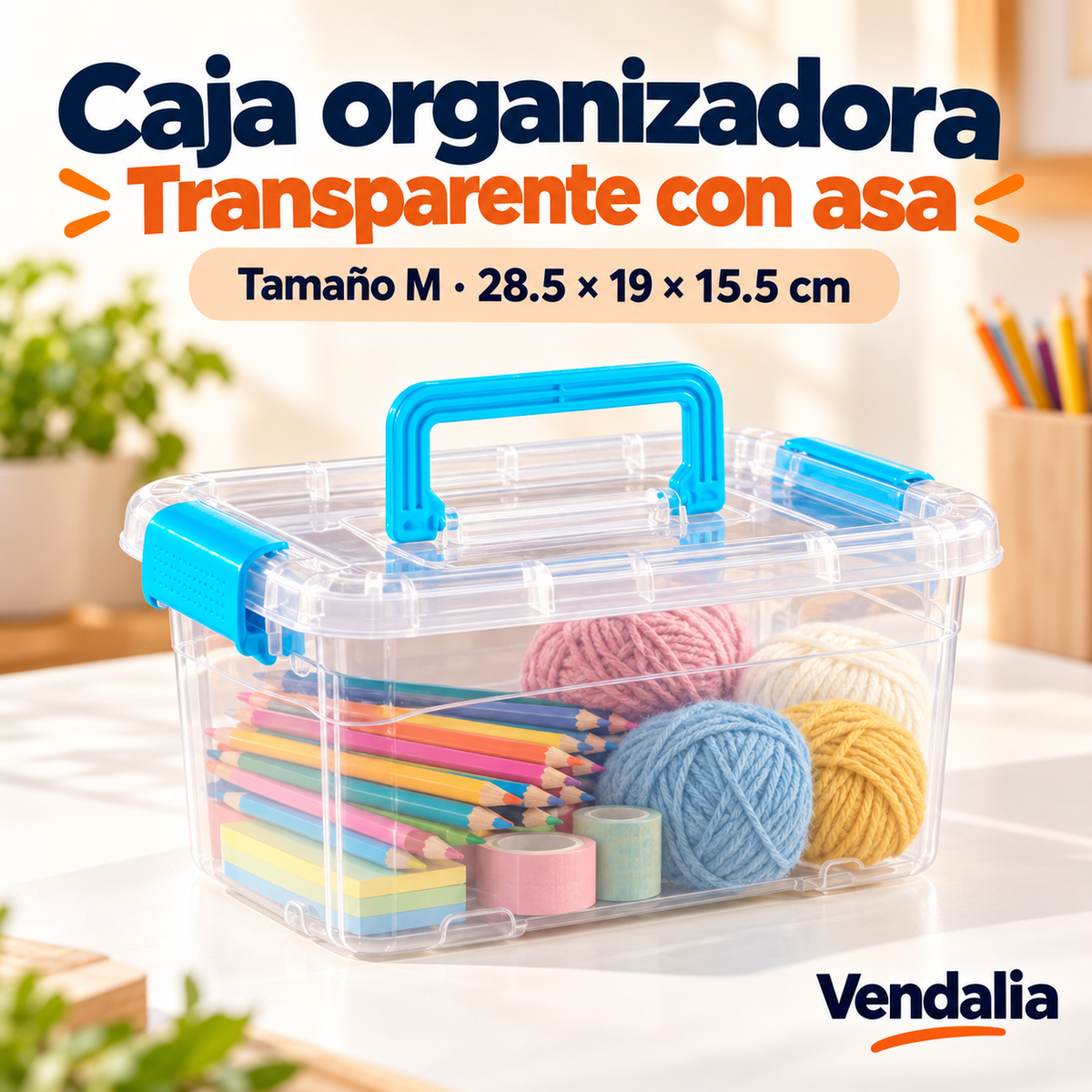 Caja organizadora · presentación Vendalia · SKU 54166