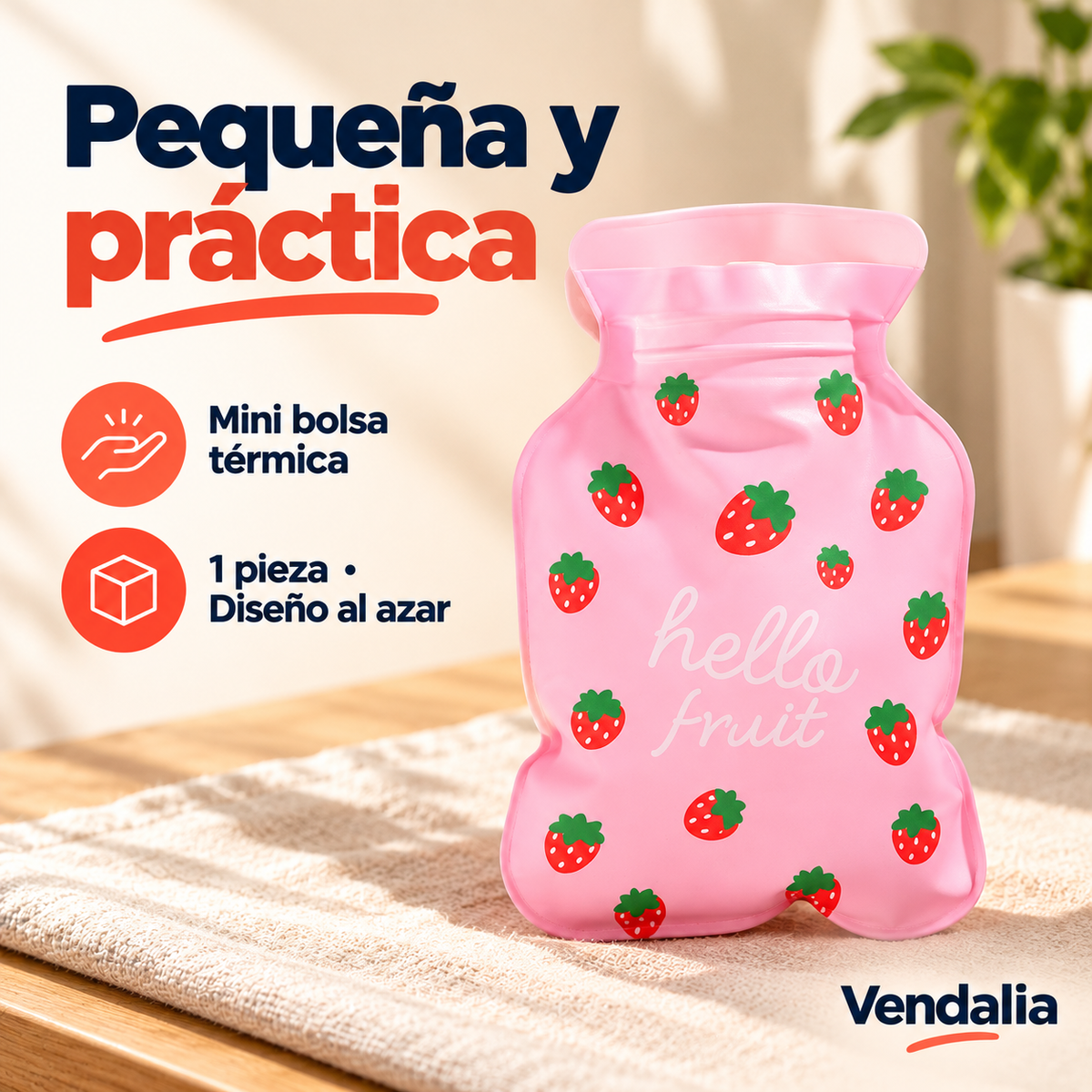 Pequeña y práctica · presentación Vendalia · SKU 54173