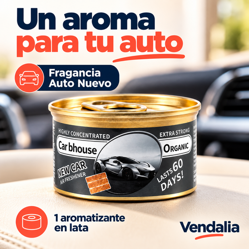 Un aroma para tu auto · presentación Vendalia · SKU 54180