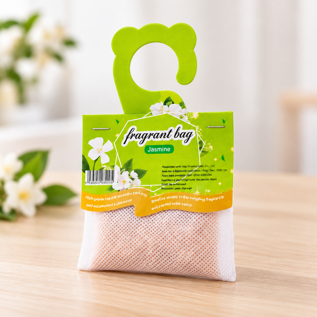 Bolsa aromática de jazmín — vista del empaque