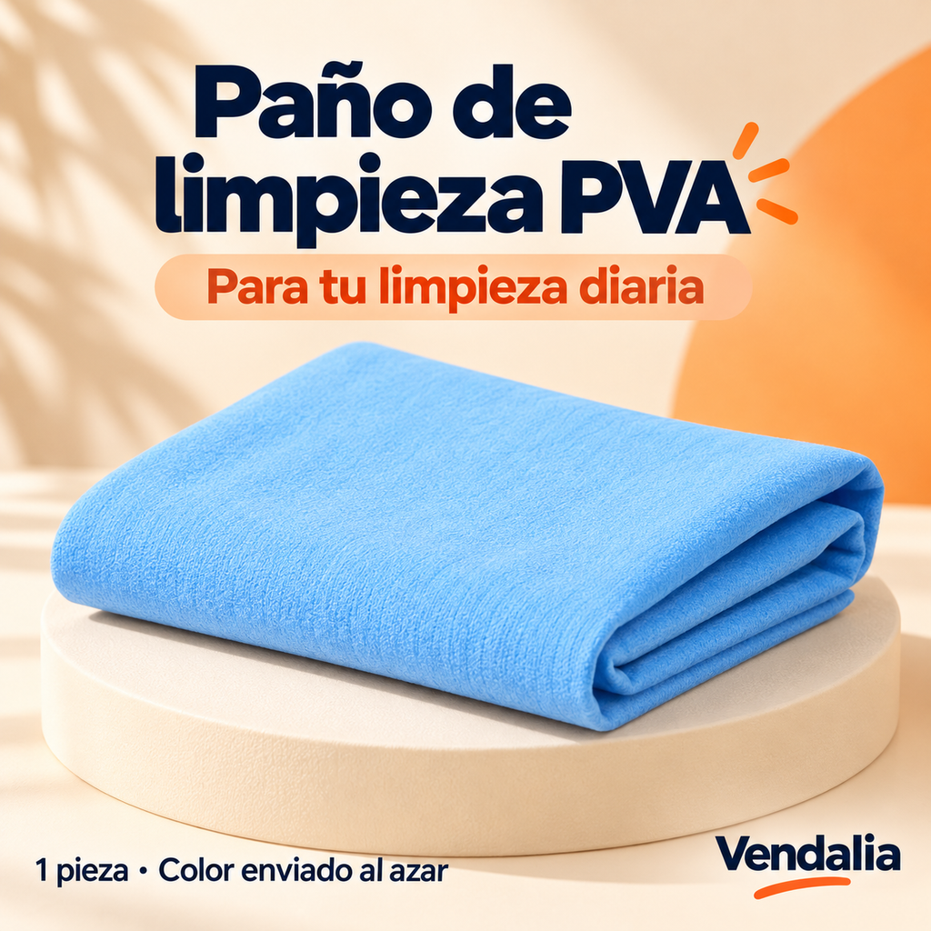 Paño de limpieza PVA · presentación Vendalia · SKU 54213