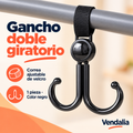 Gancho doble giratorio · presentación Vendalia · SKU 54234