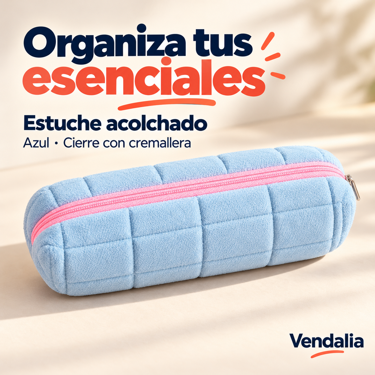 Organiza tus esenciales · presentación Vendalia · SKU 54263