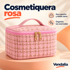 Cosmetiquera rosa · presentación Vendalia · SKU 54272