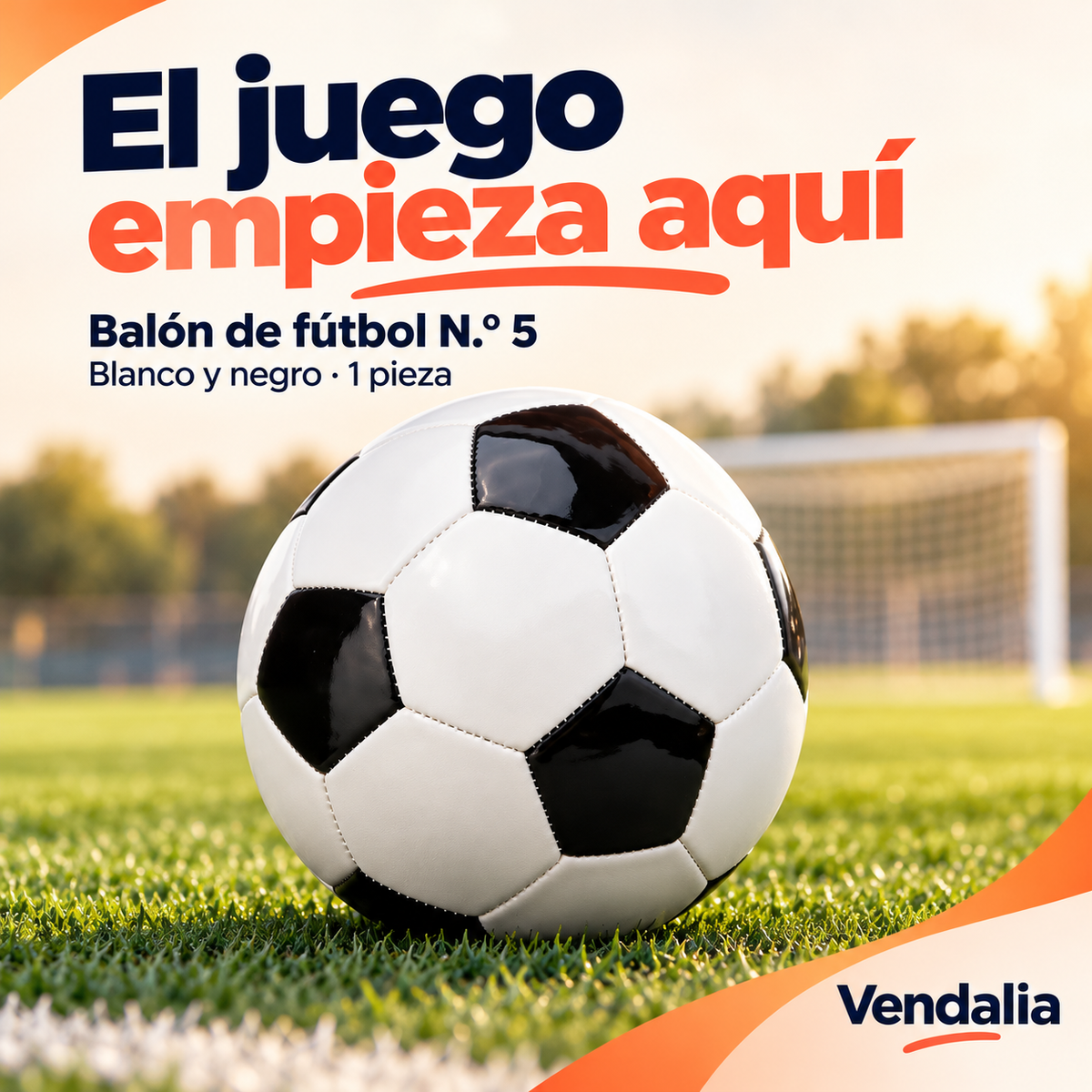 El juego empieza aquí · presentación Vendalia · SKU 54287