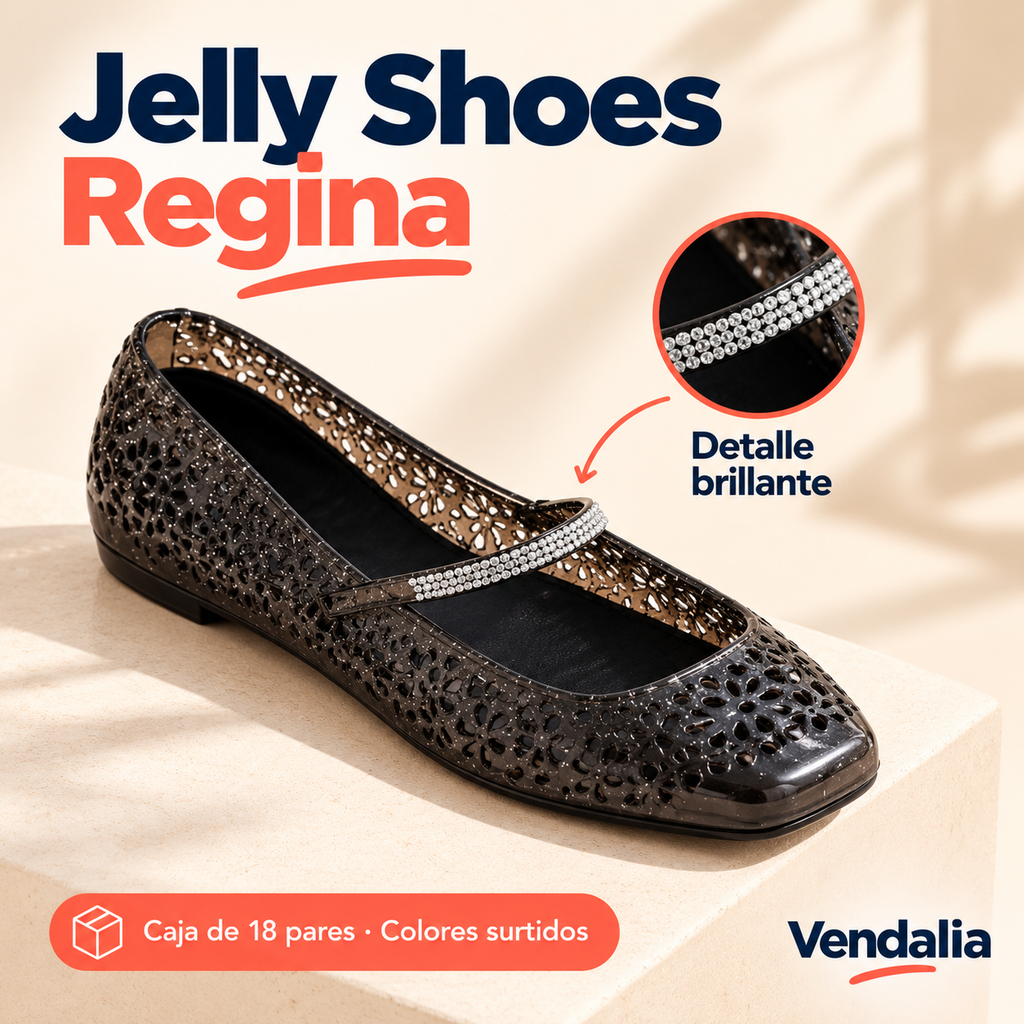 Jelly Shoes Regina · presentación Vendalia · SKU 54371