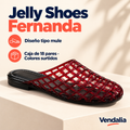 Jelly Shoes Fernanda · presentación Vendalia · SKU 54372