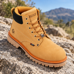 Bota de trabajo miel · vista de detalle · SKU 54395