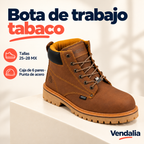 Bota de trabajo tabaco · presentación Vendalia · SKU 54396