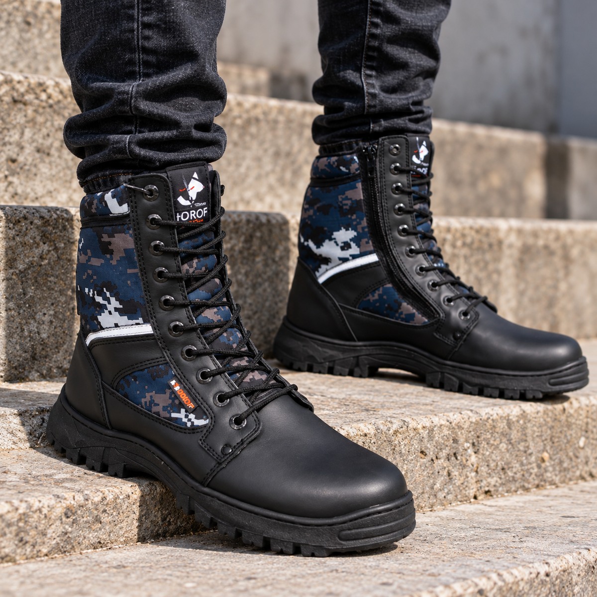 Bota 54400 · vista en uso