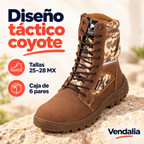 Diseño táctico coyote · presentación Vendalia · SKU 54404