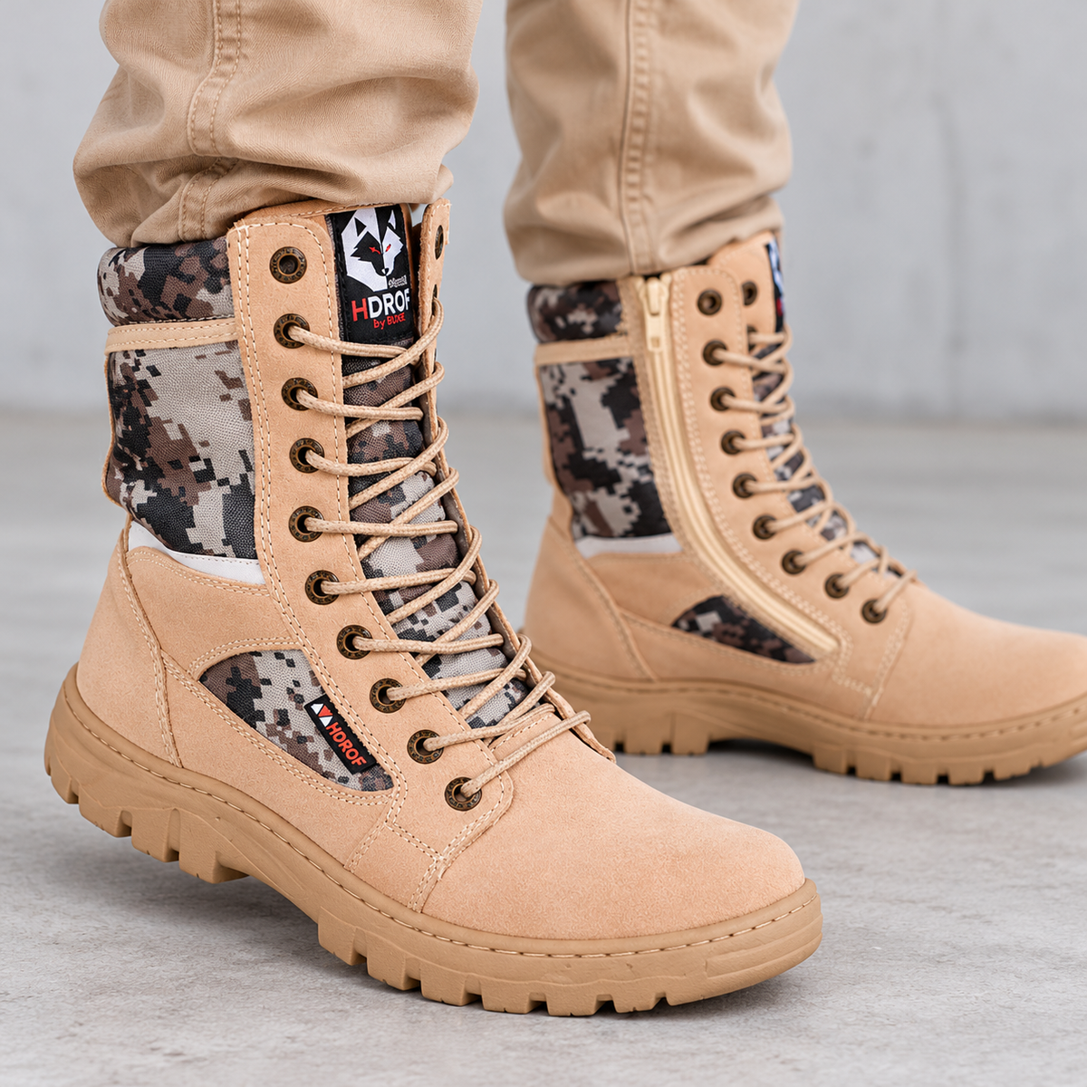 Botas tácticas · vista de detalle · SKU 54443