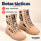 Botas tácticas · presentación Vendalia · SKU 54443