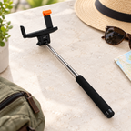 Bastón selfie extensible — Negro — SKU 30439