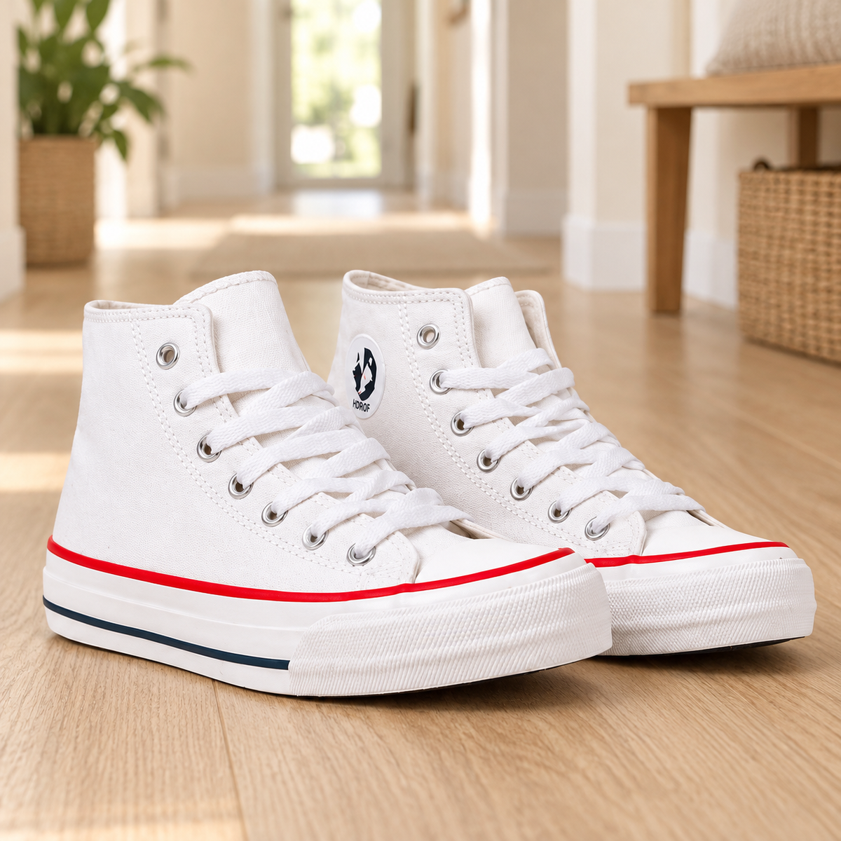 Bota Blanco NJH130116 25/28 Paq 12 Pares HDROF en ambiente Vendalia — muestra de un par del paquete