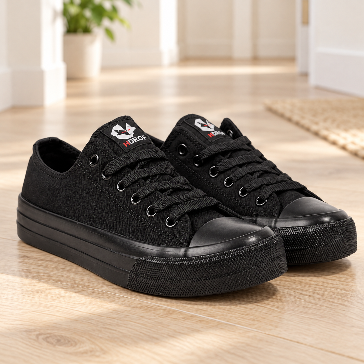 Choclo Todo Negro NJH105 26/29 Paq 12 Pares HDROF en ambiente de hogar — Vendalia
