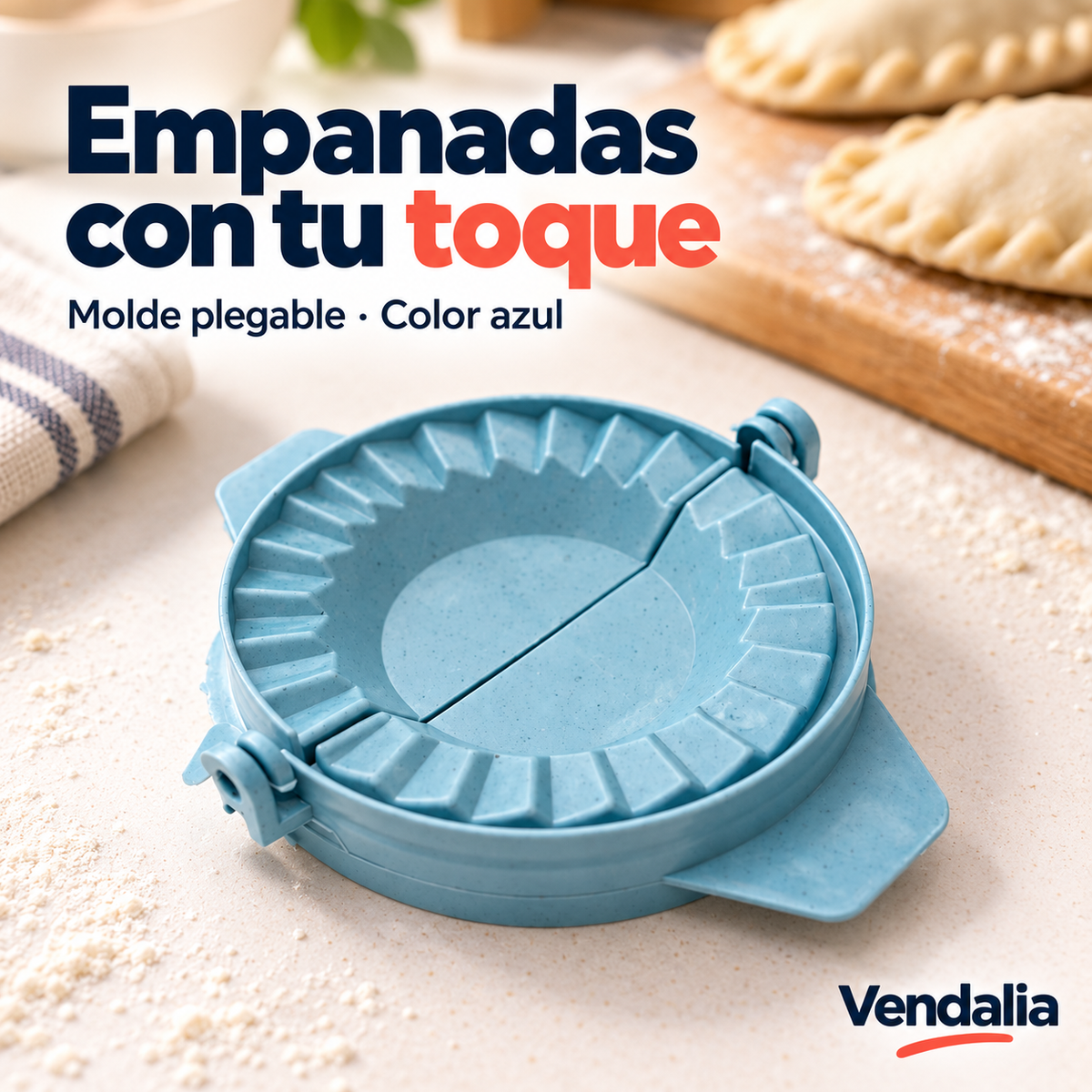 Mini Molde para Empanadas — portada Vendalia