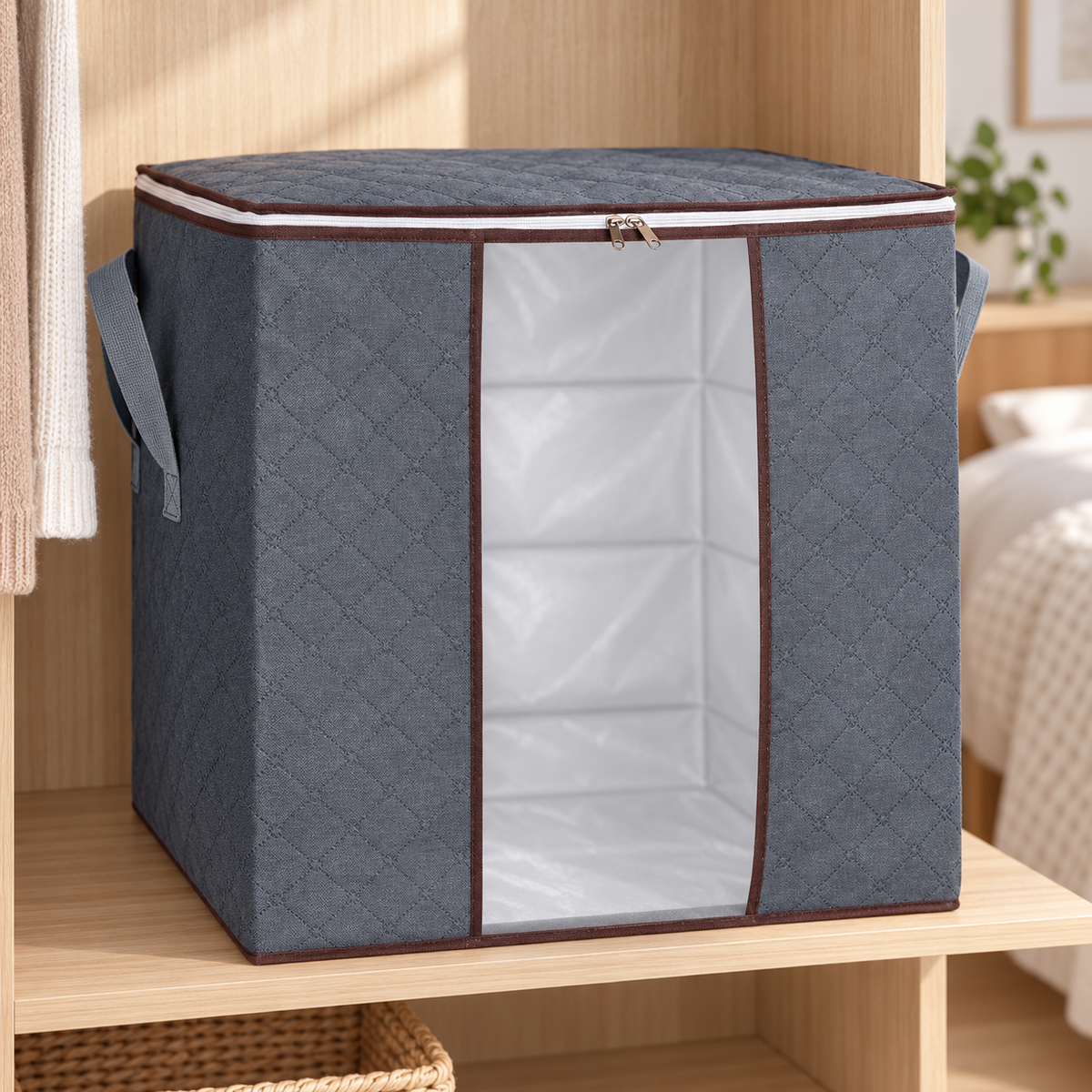 Organizador de Ropa Plegable en ambiente de hogar — Vendalia