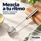 Batidor manual de acero inoxidable — portada Vendalia