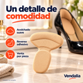 Almohadilla beige adhesiva para talón · Vendalia